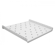 Qoltec Półka do szafy RACK stała 490x433 szara - 1329972 - zdjęcie 2